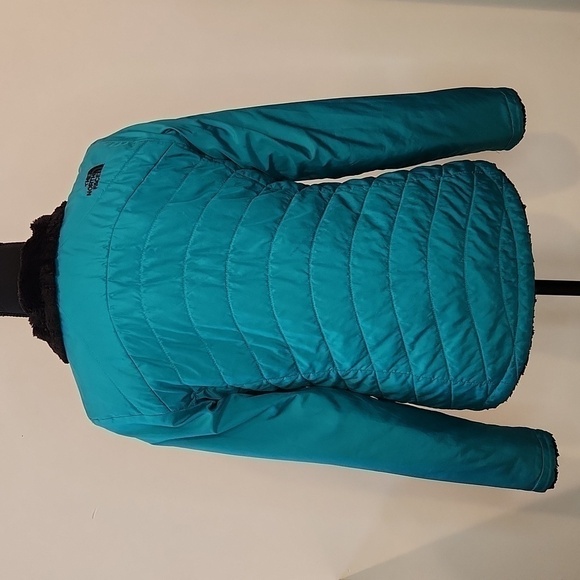 The North Face Mossbud Reversible Quilted Down Jacket Women's Sz S/P NICE! - Picture 9 of 15